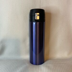 Lock & Lock Navy Metallic Stainless Steel Water Bottle
